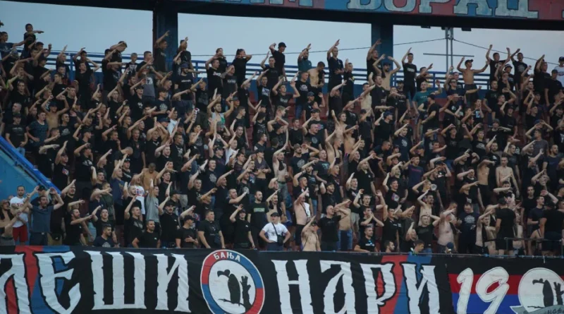 kpreografija navijaca banjaluckog borca